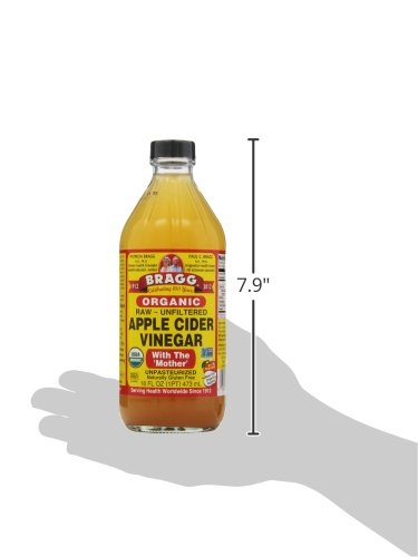Bragg Apple Cider Vinegar, 16 Ounce (Pack of 2)