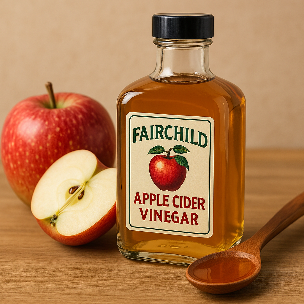 Fairchild Organic Apple Cider Vinegar – 32oz (With The Mother)