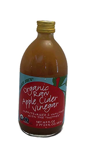 Trader Joe’s Organic Raw Apple Cider Vinegar with Mother Unpasteurized and Unfiltered