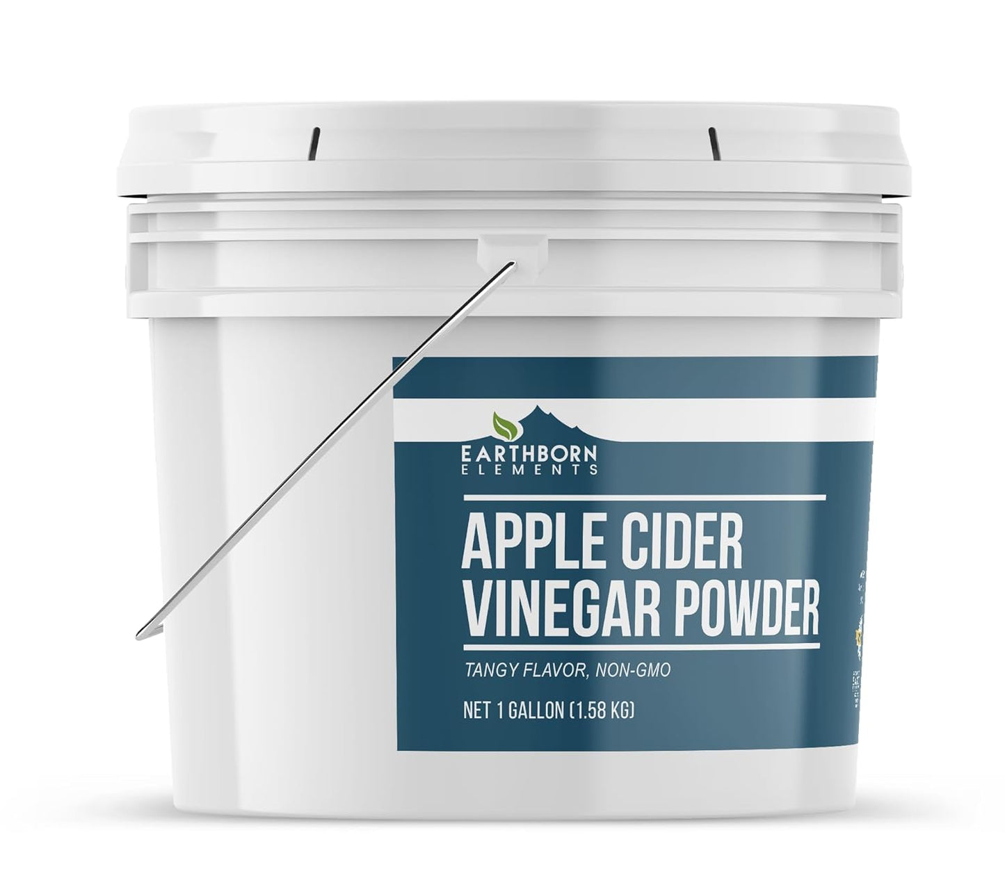 Earthborn Elements Apple Cider Vinegar Powder, 1 Gallon Bucket, Cooking & Baking, Dry Powder