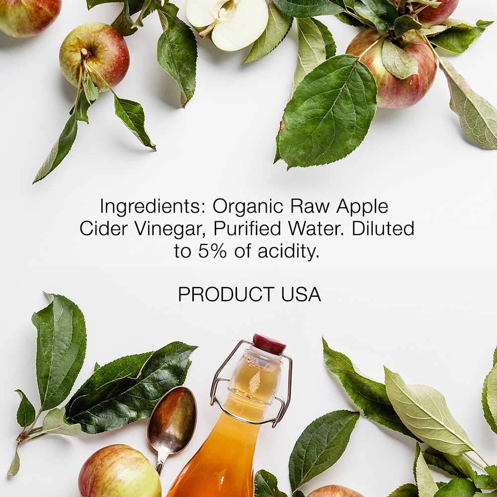 Kevala Organic Apple Cider Vinegar – 8 fl oz – 236 ml – Apple Vinegar Cider – Raw Apple Cider Vinegar with Mother - Unfiltered Apple Cider Vinegar
