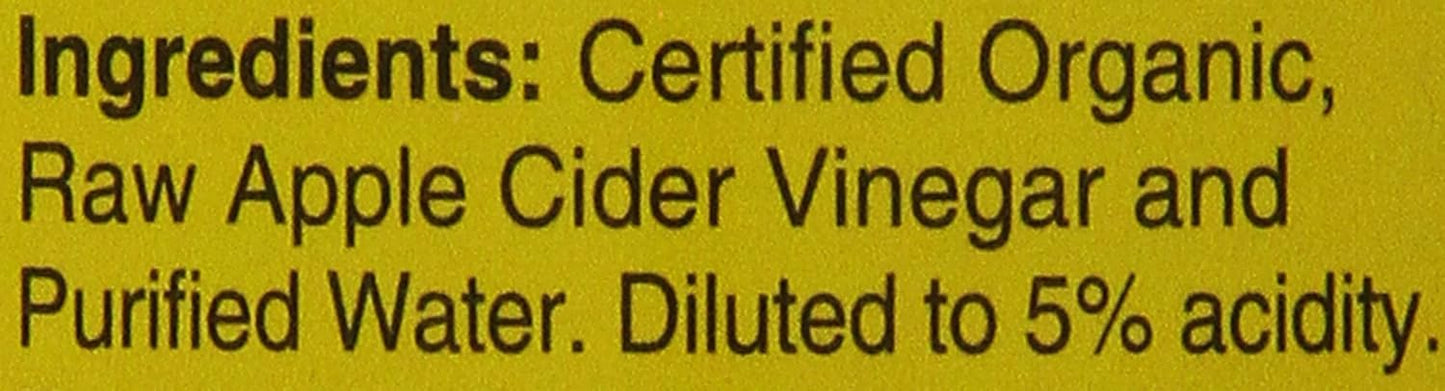 Bragg Apple Cider Vinegar, 16 Ounce (Pack of 2)