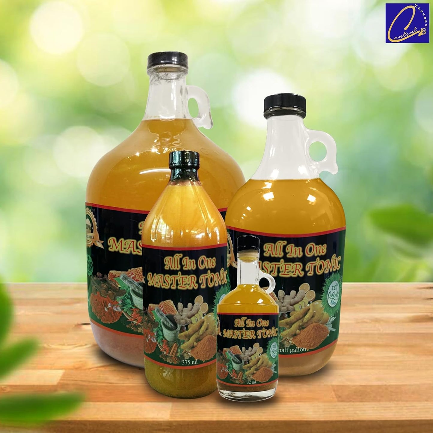 128oz| Kosher| Natural apple cider vinegar | All in One Master Tonic Shots cinnamon, cloves, lemon, ginger, turmeric, cayenne pepper, honey, water |USDA Certified Organic |Fire Cider