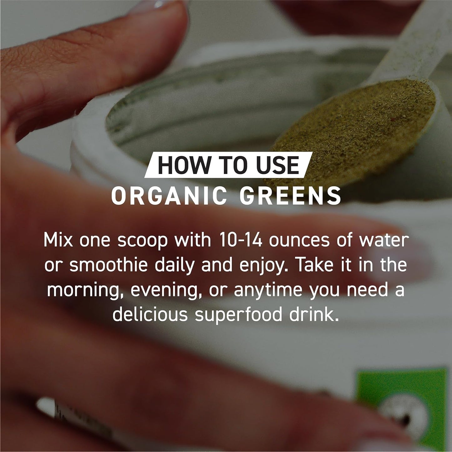 Kaged Organic Greens Superfood Powder, Outlive100 Apple Cinnamon, Supergreens, Apple Cider Vinegar, Ashwagandha, 30 Servings