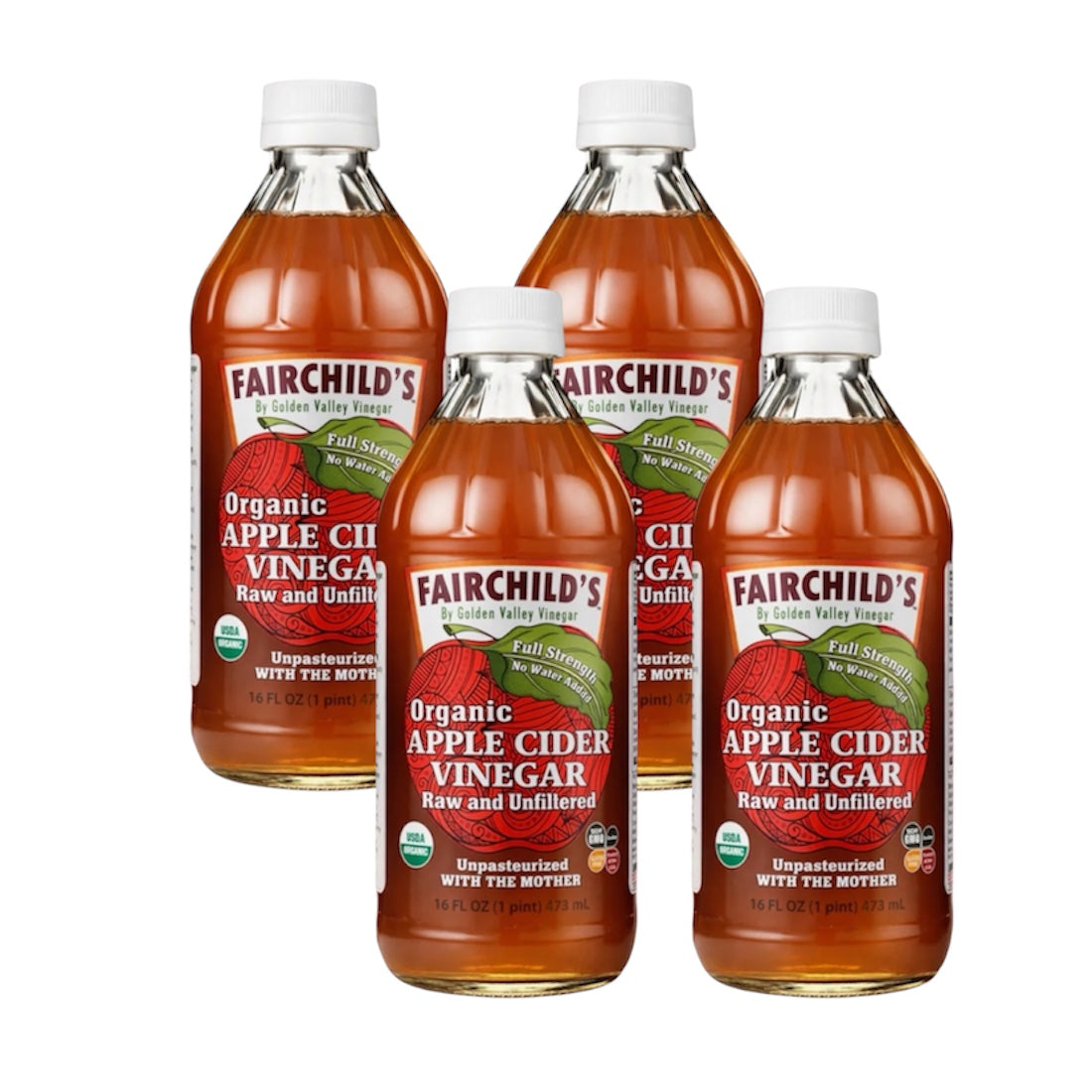 Fairchild’s Organic Apple Cider Vinegar (16 oz)