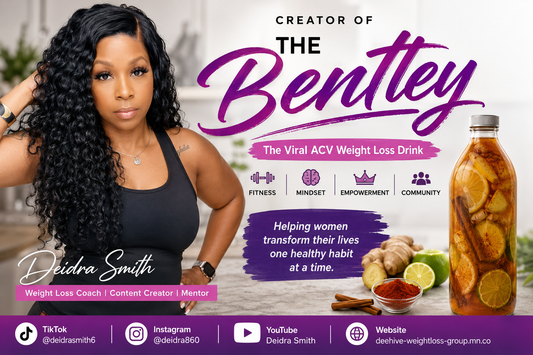 The Story Behind The Bentley: The Viral Apple Cider Vinegar Drink Created by Deidra Smith