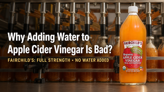 Why Is Adding Water to Apple Cider Vinegar Bad?