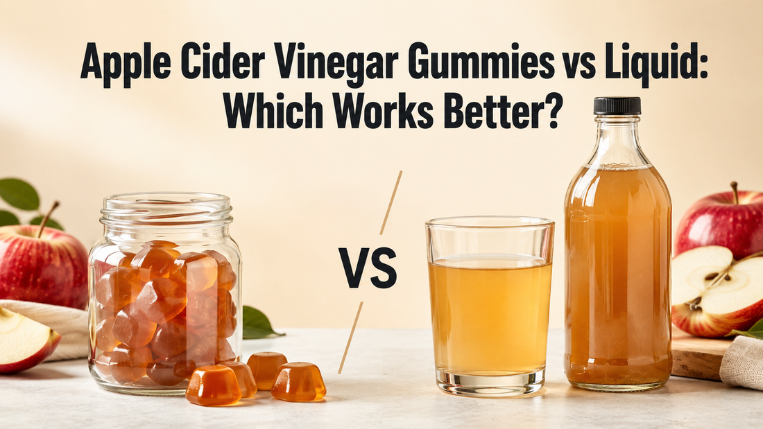 Apple Cider Vinegar Gummies vs Liquid: Which Works Better?