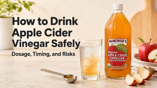 How to Drink Apple Cider Vinegar Safely: Dosage, Timing, and Risks