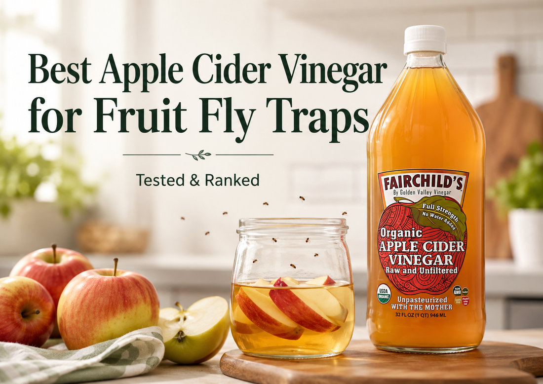 Best Apple Cider Vinegar for Fruit Fly Traps (Tested & Ranked)