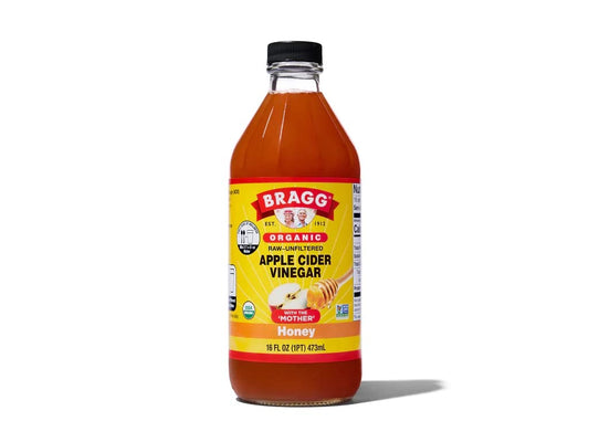 Bragg Organic Apple Cider Vinegar Honey Cayenne Wellness Cleanse with the Mother - 32 fl oz - Raw and Unfiltered