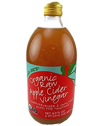 Trader Joe’s Organic Raw Apple Cider Vinegar with Mother Unpasteurized and Unfiltered
