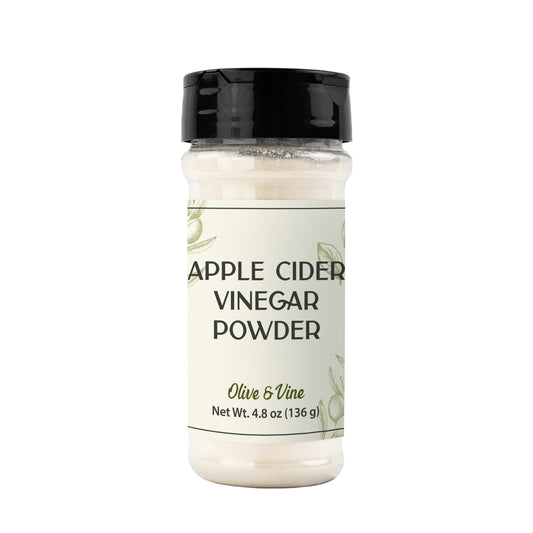 Olive & Vine Apple Cider Vinegar Powder, Tangy Flavor, For Dressings & Marinades, Rich Tradition, Authentic Taste, For Global Recipes (2.4 Ounce)