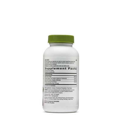 GNC SuperFoods Apple Cider Vinegar with Ginger & Cayenne – 120 Tablets