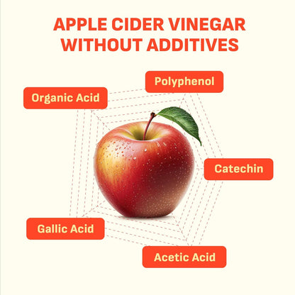 [Liveling] Apple Cider Vinegar Drink Stick – Lemon Flavor | Supports Digestion, Daily Cleanse, Sugar-Free, Low-Calories, Portable On-The-Go Packets (30 sticks)