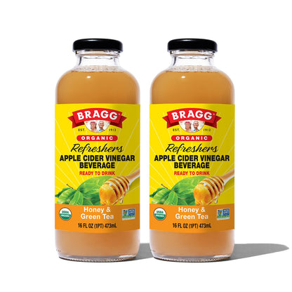 Bragg Apple Cider Vinegar Refreshers – 16 fl oz, 2-Pack