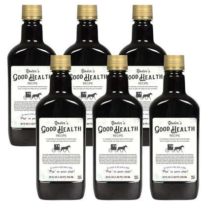 Yoder’s Good Health Recipe Apple Cider Vinegar Herbal Tonic – 25 oz